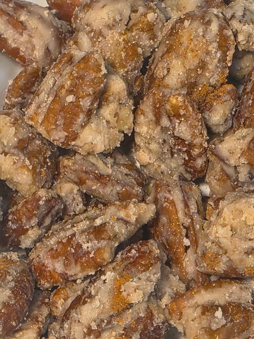 Cinnamon buttercream Pecan