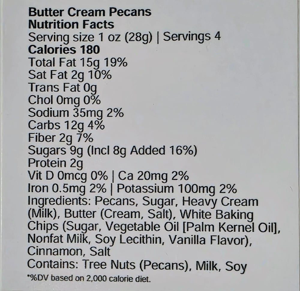 Cinnamon buttercream Pecan